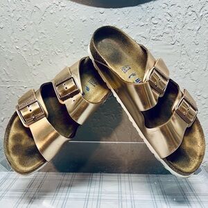 Birkenstock Gold Sandals